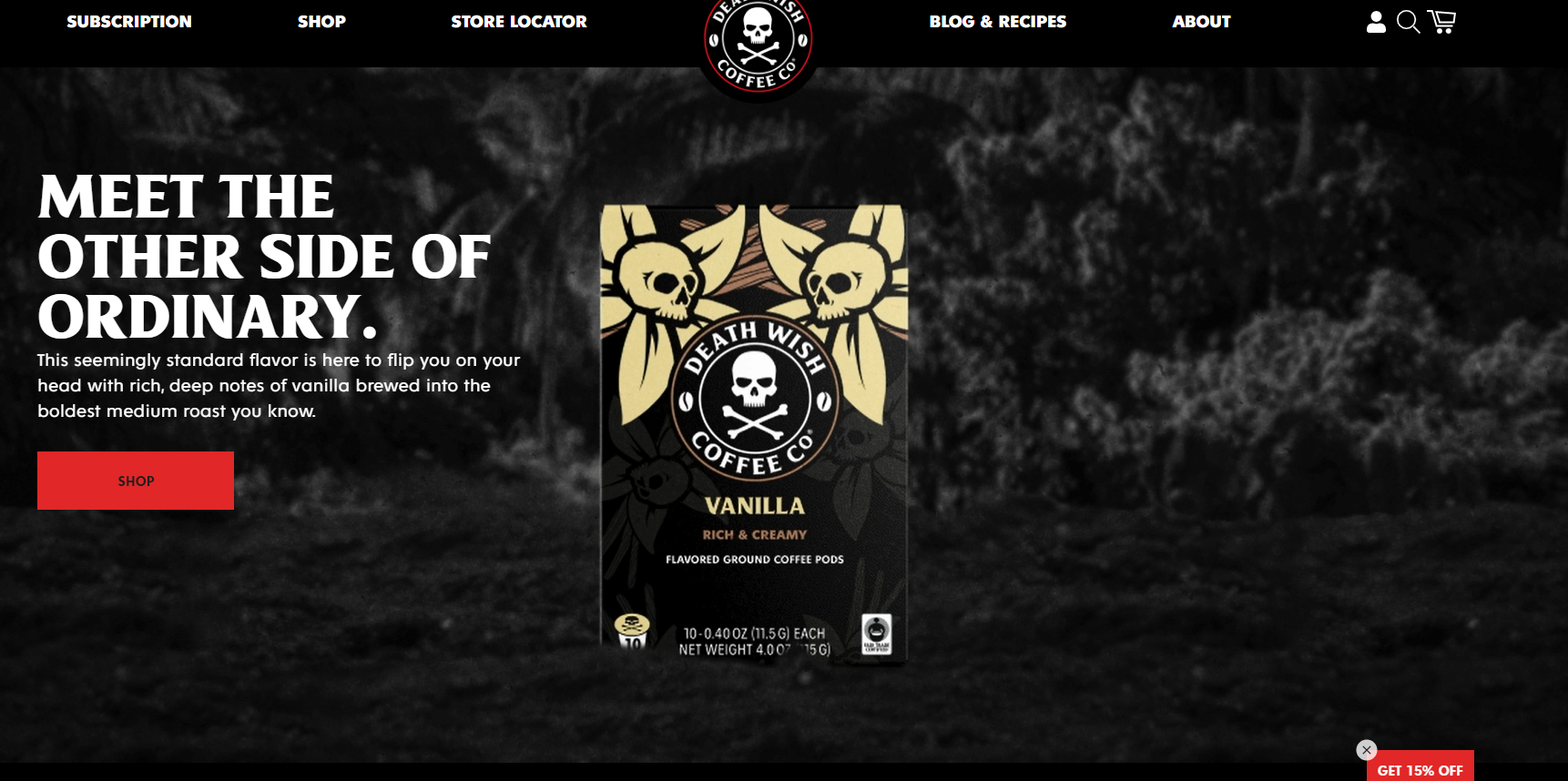 death wish coffee using storytelling to convert leads to sales
