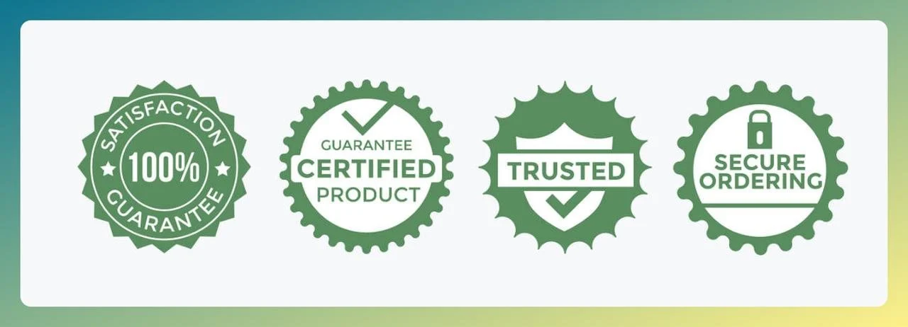 trust badges for thank you page for Shopify stores