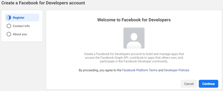 facebook for developers