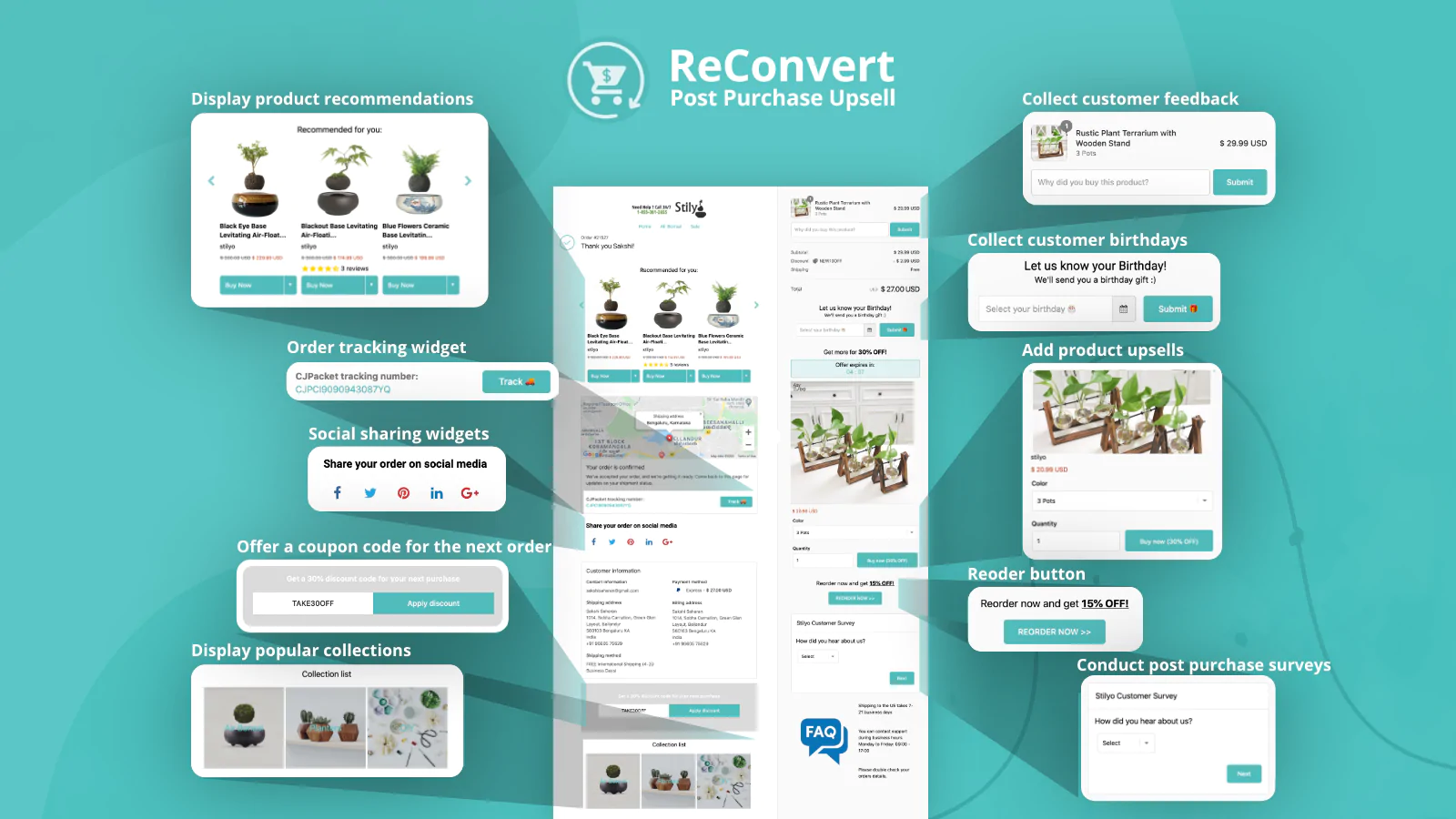 reconvert upsell and cross sell